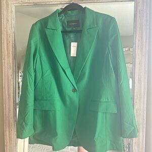 Banana Republic Women’s Green Blazer, Size 14 New with tags